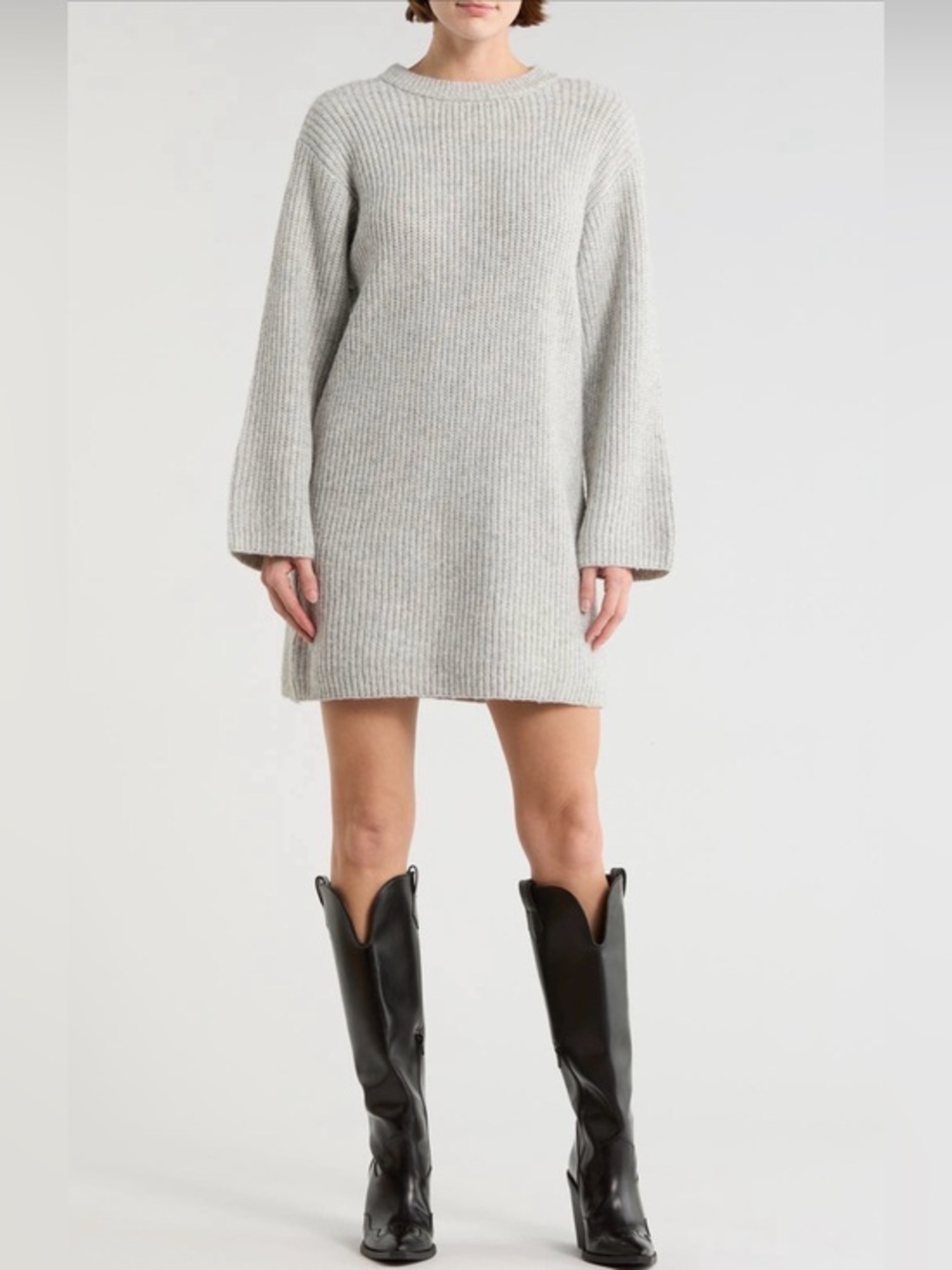 NEW…Lush Cozy Knit Sweater Dress